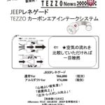 JEEPレネゲード　TEZZO カーボンエアインテークシステム